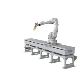 ZEHENG’S HORIZONTAL 7TH AXIS POWDER COATING RECIPROCATOR & ROBOT